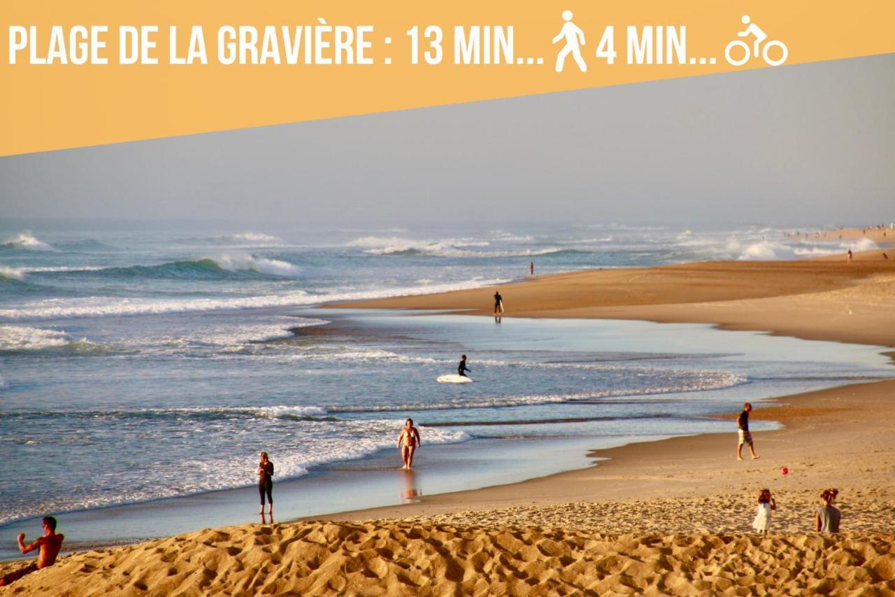 Hossegor - Plage 100M - Surf - Famille - Couple Soorts-Hossegor Bagian luar foto